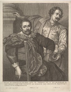 Lucas a Cornelius van Wael, 1646. od Wenceslaus Hollar