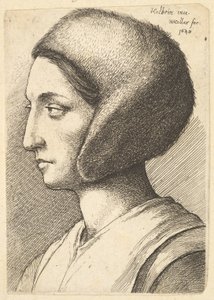 Margaret Giggsová, 1648. od Wenceslaus Hollar
