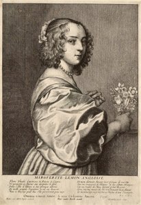 Marguerite Lémon, Angličanka od Wenceslaus Hollar