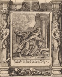 Mnich, 1651. od Wenceslaus Hollar