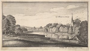 Poblíž Albury, 1645. od Wenceslaus Hollar