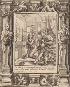 Jeptiška, 1651. od Wenceslaus Hollar