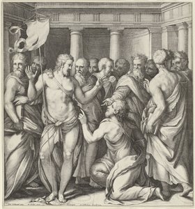 Tomášova nevíra od Wenceslaus Hollar