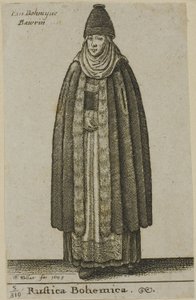 Selka z Čech od Wenceslaus Hollar