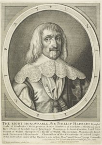 Philip Herbert, hrabě z Pembroke od Wenceslaus Hollar