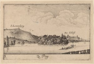 Praha od Wenceslaus Hollar