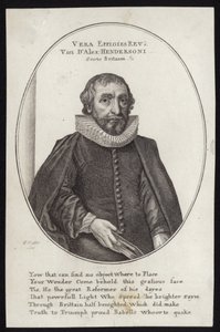Reverend Alexander Henderson od Wenceslaus Hollar