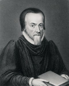 Richard Hooker (c.1554-1600), ryl Edward Finden od Wenceslaus Hollar