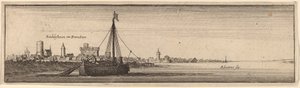 Rudesheim, c. 16321636. od Wenceslaus Hollar