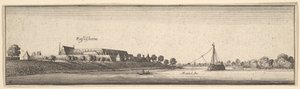 Rüsselsheim, 1642-44. od Wenceslaus Hollar