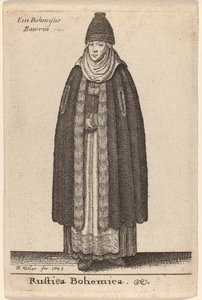 Bohémská země od Wenceslaus Hollar