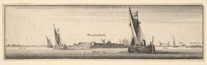 Schenkenschanz, 1642-1644. od Wenceslaus Hollar