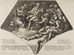 Seleukos a Jeho Syn od Wenceslaus Hollar