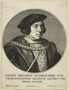 Sir Henry Guildford od Wenceslaus Hollar