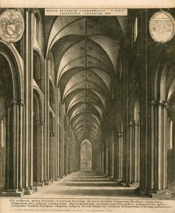 Katedrála svatého Pavla, Londýn od Wenceslaus Hollar