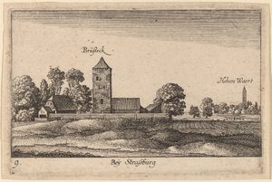 Štrasburk od Wenceslaus Hollar