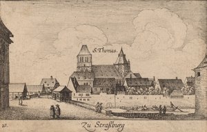 Štrasburk, 1635. od Wenceslaus Hollar