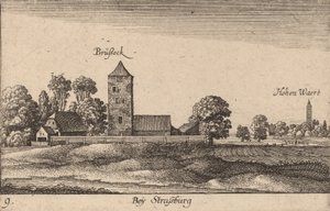 Štrasburk, 1635. od Wenceslaus Hollar