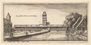 Štrasburk, 1665. od Wenceslaus Hollar