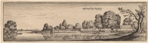 Strasbourg: A Toll House, c. 1632. od Wenceslaus Hollar