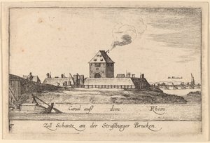 Štrasburk: Mýtný dům od Wenceslaus Hollar