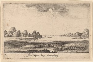 Štrasburk: Mýtný dům od Wenceslaus Hollar