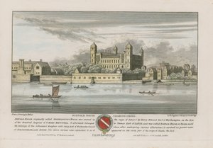 Suffolk House, Charing Cross, Londýn od Wenceslaus Hollar