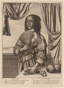 Léto od Wenceslaus Hollar