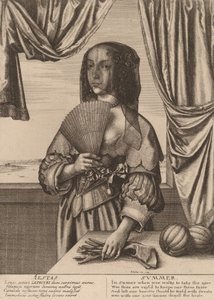 Léto, 1641. od Wenceslaus Hollar