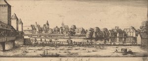 Léto: Místo ke koupání, c. 16281629. od Wenceslaus Hollar