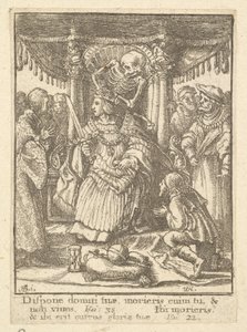 Císař z tance smrti, 1651. od Wenceslaus Hollar