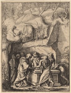 Pohřeb od Wenceslaus Hollar