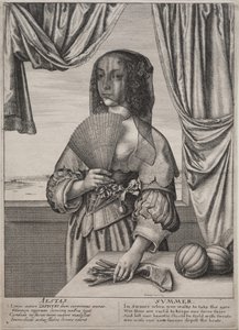Čtvero ročních období od Wenceslaus Hollar