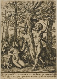 Rajská zahrada od Wenceslaus Hollar