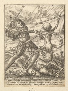 Rytíř z tance smrti, 1651. od Wenceslaus Hollar