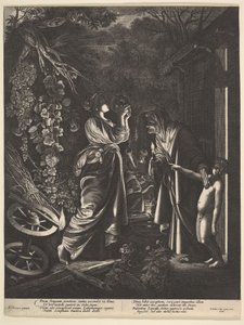 Výsměch Ceres, 1646. od Wenceslaus Hollar