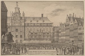 Mír v Münsteru od Wenceslaus Hollar