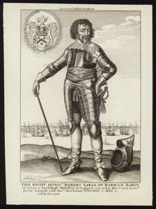 Ctihodný Robert Earl z Warwicku od Wenceslaus Hollar