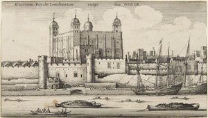 Londýnský Tower od Wenceslaus Hollar