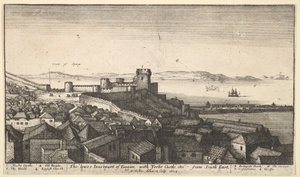 Dolní vnitřní část Tangeru, 1673. od Wenceslaus Hollar