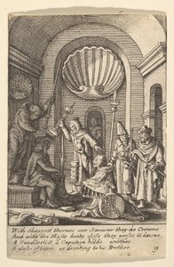 Výsměch Kristu, 1625-77. od Wenceslaus Hollar