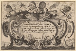 Titulní strana od Wenceslaus Hollar