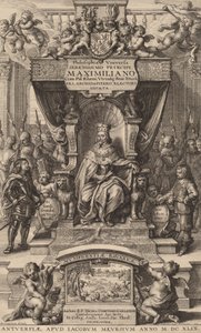 Titulní strana k filozofii univerzity, 1649 od Wenceslaus Hollar