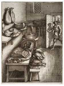 Městská a venkovská myš od Wenceslaus Hollar