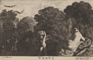 Venuše. od Wenceslaus Hollar