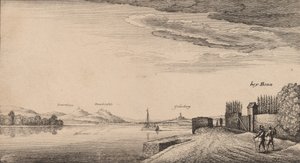 Pohled na Lewenberg. od Wenceslaus Hollar