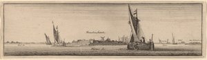 Pohled na Shenckenschantz, 1647. od Wenceslaus Hollar