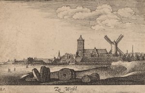 Wesel, 1635. od Wenceslaus Hollar