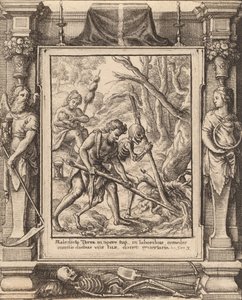 Když Adam Delved, 1651. od Wenceslaus Hollar