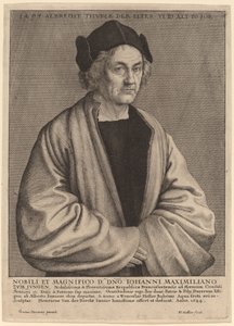 Otec Albrechta Durera od Wenceslaus Hollar after Albrecht Dürer